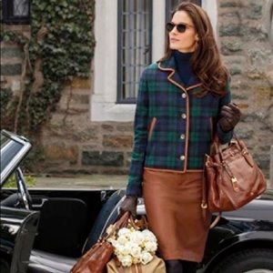 Ralph Lauren leather pencil skirt size 14 NWT